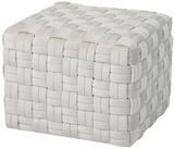 SVITA Hocker POPPY, mit geflochtenem Muster, Sitzhocker, Hocker, Beistelltisch,