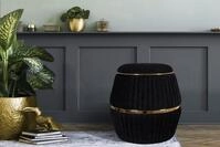 Kayoom Sitzhocker Hocker Doric, trendiger Look, &auml;sthetische Farbgebung, sch&ouml;ne