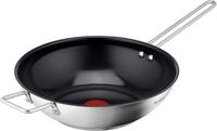 Tefal Wok Nordica, beschichtete Wokpfanne Induktion &Oslash; 28 cm, Thermo-Signal,