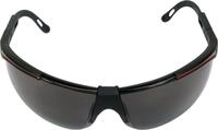 TRIZERATOP Arbeitsschutzbrille Schutzbrille grau mit verstellbaren B&uuml;geln und