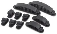 LogiLink Kabelf&uuml;hrung LOGILINK Kabel-Manager-Set, 10-teilig, schwarz