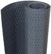 vidaXL Balkonsichtschutz Balkonabdeckung Anthrazit 600x90 cm Poly Rattan