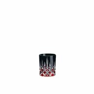 RIEDEL THE WINE GLASS COMPANY Tumbler-Glas Laudon Schwarz-Rot, Kristallglas