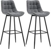 CLP Barhocker Dartford (Set, 2 St., 2er), stabiles Metall-Gestell mit Fu&szlig;st&uuml;tze