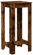 vidaXL Esstisch Bartisch R&auml;uchereiche 51x50x103,5 cm Holzwerkstoff (1-St)