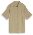 TOM TAILOR PLUS Blusenshirt blouse shortsleeves with linen