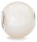 Trollbeads Bead Runder Wei&szlig;er Mondstein, TSTBE-00017