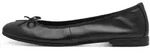 Tamaris Ballerina Flats, Slipper, Businessschuh mit dekorativer Schleife schwarz 35