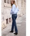 STREET ONE STUDIO Slim-fit-Jeans Middle Waist blau 26
