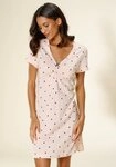 Vivance Dreams Nachthemd mit Herzchen-Druck