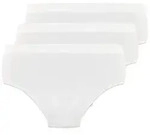Pompadour H&uuml;ftslip 3er Pack Damen Midislip Poesie (Packung, 3-St) Zwickel...