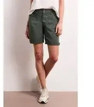 STREET ONE Bermudas Style Yulius Sommershorts mit Turn-Up gr&uuml;n 36