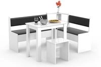 VCM Essgruppe Eckbankgruppe Sitzgruppe Esal Mini, (Set, 5-tlg., 1x Esstisch 1x...