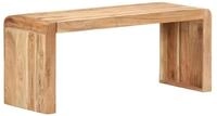vidaXL Essbank Bank 110x38x46 cm Massivholz
