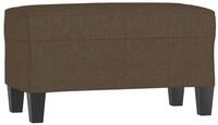 vidaXL Sitzbank Sitzbank Braun 100x35x41 cm Stoff