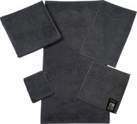 ROSS Waschhandschuh Cashmere feeling, Frottier (Packung, 6-St), mit Wellen-Bord&uuml;re