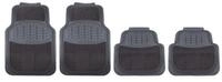HEYNER Universal-Fu&szlig;matten Auto Fu&szlig;matten mit Teppich UNIVERSAL grau...