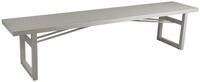Brafab Gartenbank Vevi aus Aluminium 200 cm, Beige