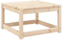 vidaXL Loungesofa Gartenhocker Massivholz Kiefer