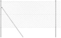 vidaXL Gartenzaun Ground Fix Geschwei&szlig;ter Drahtzaun 10 x 1,4 m (B x H), (1-St)