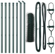 vidaXL Gartenzaun Ground Fix Geschwei&szlig;ter Drahtzaun 10 x 0,8 m (B x H), (1-St)