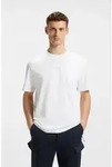 BOSS GREEN T-Shirt Tee mit Rundhalsausschnitt wei&szlig; 4XL (58)