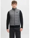 Jack & Jones Steppweste JJEBRADLEY LIGHT BODYWARMER COLLAR NOOS grau XXL (58/60)