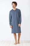 Hajo Nachthemd Herren NOS Nachthemd Premium Cotton Single Jersey