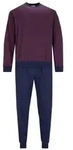 Hajo Pyjama Herren Pyjama Baumwolle (2 tlg) rot 3XL