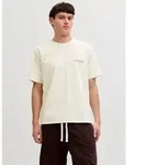 Jack & Jones Kurzarmshirt JORMONTAUK AOP BACK TEE SS CREW NECK Baumwolle, regular fit