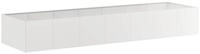 vidaXL Pflanzk&uuml;bel 280 x 80 x 40 cm Pflanzk&uuml;bel 280x80x40 cm Edelstahl