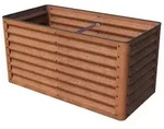 GFP Hochbeet GFP Primeyard LUCA Cortenstahl 120x60x60 cm, Corten Stahl braun...