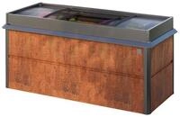 GFP Hochbeet PRIMEYARD 150 x 85 x 77 cm Nele, Rost-Optik Setangebot, Cortenstahl,
