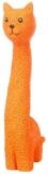 Flamingo Tierquietschie Hundespielzeug Chicha Katze orange