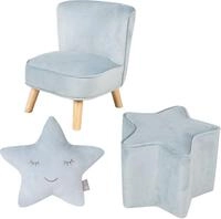 roba&reg; Kindersitzgruppe Lil Sofa, (Set, 3-tlg), bestehend aus Kindersessel,