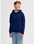 Jack & Jones Junior Kapuzensweatshirt JORBLEECKER BRANDING SWEAT HOOD BF JNR blau 152