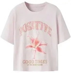 Name It T-Shirt NKFHADIA SS NREG TOP BOX Baumwolle, regular fit rosa 134/140 EU