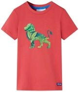 vidaXL T-Shirt Kinder-T-Shirt Rot 128