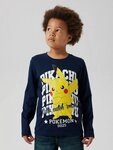Name It Langarmshirt NKMAST POKEMON LS NREG TOP BOX NOOS SKY
