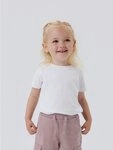 Name It Kurzarmshirt NMFVIBBI SS TOP NOOS Baumwollmischung, Kurzarm
