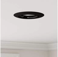vidaXL Deckenspots, Spotlight 24 pcs Schwarz 9 x 9 x 2,5 cm Metall