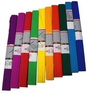 Werola Papierdekoration 617003, Krepppapier in verschiedenen Farben, 10 Rollen, 50 x