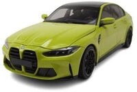 Minichamps Modellauto BMW M3 2024 gelb, Ma&szlig;stab 1:18