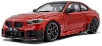 Solido Modellauto BMW M2 (G87) Performance 2024 toronto rot, Ma&szlig;stab 1:18