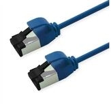 ROLINE S/FTP-(PiMF) Patchkabel Cat.8 (Class I) LAN-Kabel, RJ-45 M&auml;nnlich (Stecker),