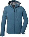 Softshelljacke KILLTEC "KOS 259 MN SFTSHLL JCKT", Herren, Gr. S, blau, Oberseite: