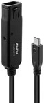 Lindy 43405 USB Kabel USB 3.2 Gen 2 (3.1 Gen 2) 5 m USB C 10 Gbit/s Schwarz...