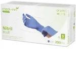 Medi-Inn Nitril-Handschuhe Nitril blue Einmalhandschuhe Big Box puderfrei blau...