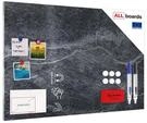 ALLboards Magnettafel ALLboards Metallische Magnettafel, MetalBoard, DARK STONE