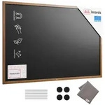 ALLboards Tafel ALLboards Kreidetafel Holzrahmen Schreibtafel Wandtafel 120 cm...